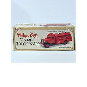 Phillips 66' Vintage Truck Bank 1993 Marx Toys Limited Edition (Hess Competitor)